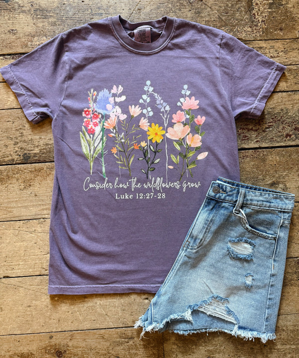 Luke 12:27-28 Graphic Tee