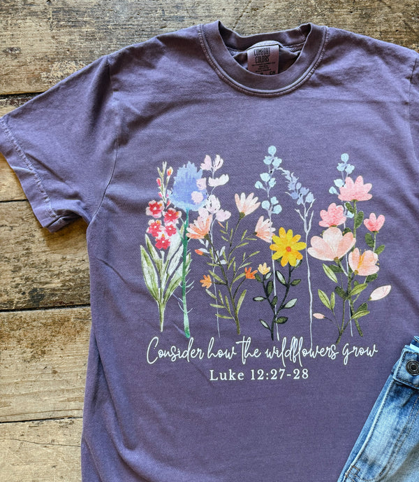 Luke 12:27-28 Graphic Tee