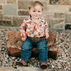 Wandering Cowboy Western Pearl Snap - Long Sleeve