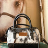 Wrangler Genuine Hair-On Cowhide Barrel Bag/Crossbody