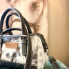 Wrangler Genuine Hair-On Cowhide Barrel Bag/Crossbody