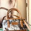 Wrangler Genuine Hair-On Cowhide Barrel Bag/Crossbody