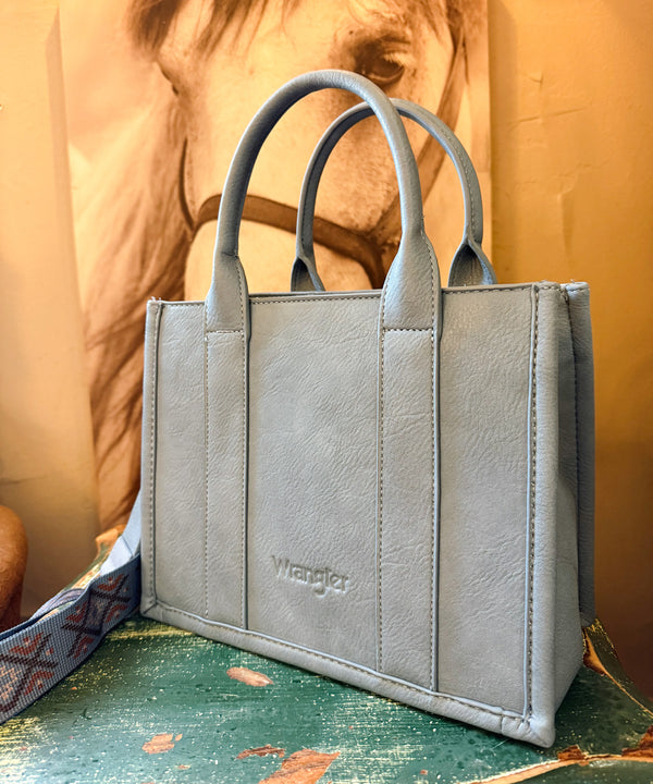 Wrangler Aztec Embroidered Tote/Crossbody