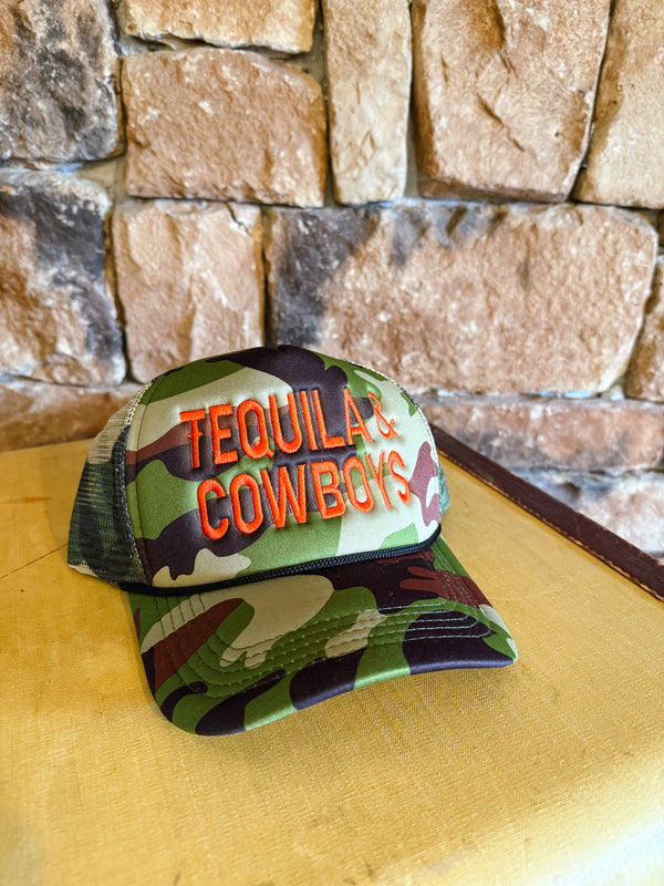 Tequila & Cowboys Trucker Hat