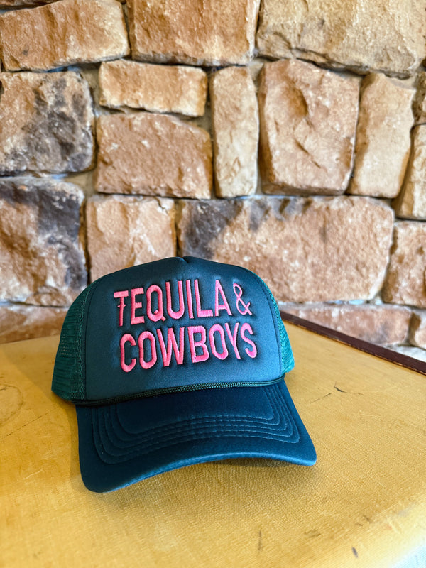 Tequila & Cowboys Trucker Hat