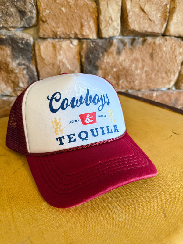 Cowboys & Tequila Trucker Hat