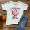 Little Girls Ruffle Denim Bell-bottom Jeans