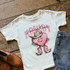 Little Girls Ruffle Denim Bell-bottom Jeans