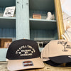 It's A Full Time Job Raising My Husband Embroidered Baseball Hat - black/tan