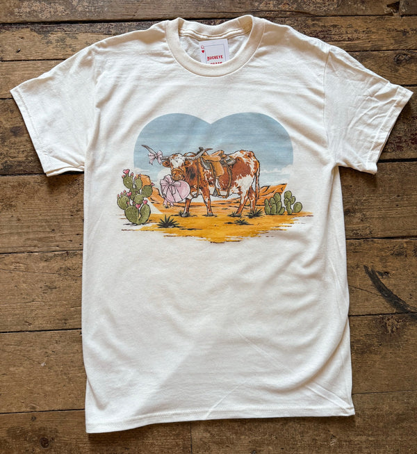 Longhorn Valentine’s Day Graphic Tee