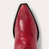 Stetson Women’s LAUREN Goat Leather Western Boots - red/wine snip toe