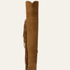 Stetson Women’s GLAM Over-The-Knee Fringe Boot - Brown Suede Vamp