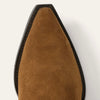 Stetson Women’s GLAM Over-The-Knee Fringe Boot - Brown Suede Vamp