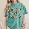 Folk Art Chicken Western Graphic Tee