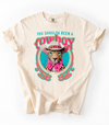 Shoulda Been A Cowboy Cheetah Graphic Tee