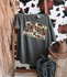 Amen Cowhide and Pearl Graphic Tee