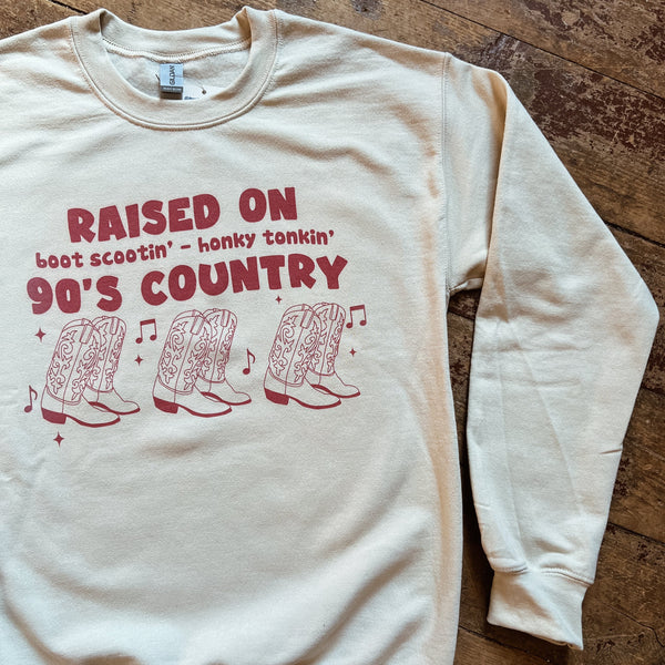 90’s Country Crewneck