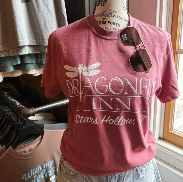 Dragonfly Inn Graphic Tee - Comfort Colors