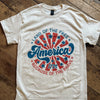 America Land of the Free Because of the Brave Graphic Tee