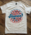 America Land of the Free Because of the Brave Graphic Tee