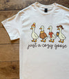 just a cozy goose Graphic Tee