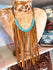 Lots Leather & Fringe Necklace
