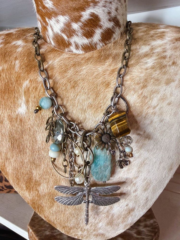 Chunky Dragonfly Necklace