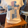 Patchwork Print Cross Graphic Tee
