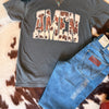 Amen Cowhide and Pearls Graphic Tee