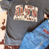 Amen Cowhide and Pearls Graphic Tee