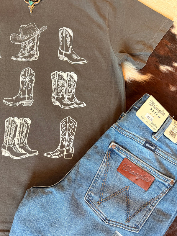 Cowboy Boots Graphic Tee