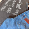 Cowboy Boots Graphic Tee