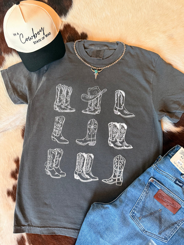 Cowboy Boots Graphic Tee