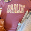 Darlin Camo Print Graphic Tee