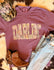 Darlin Camo Print Graphic Tee