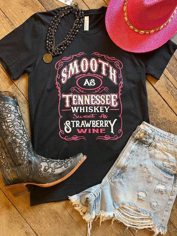 Smooth As Tennessee Whiskey Graphic Tee
