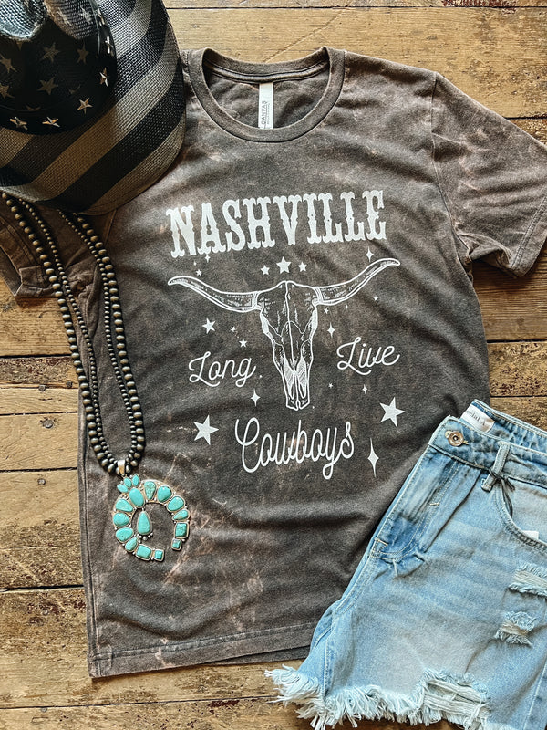 Nashville “Long Live Cowboys” Graphic Tee