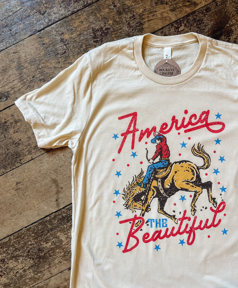 America The Beautiful Graphic Tee