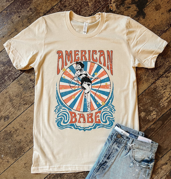 American Babe Graphic Tee