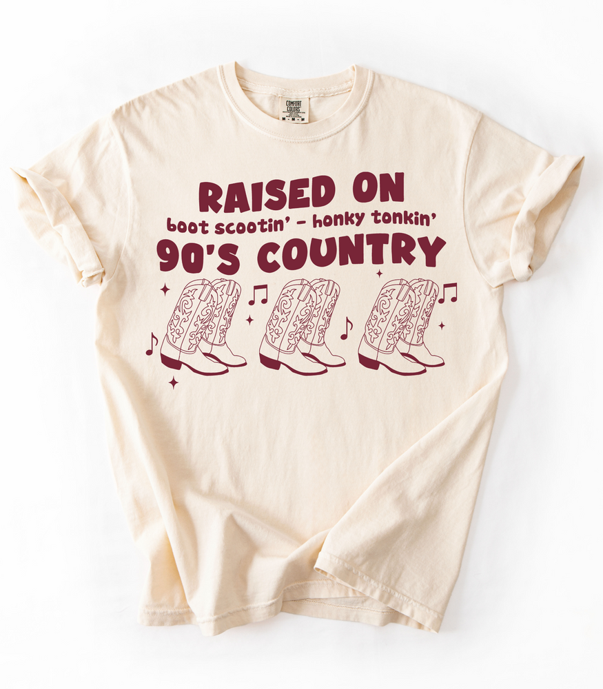 Raised on 90’s Country Graphic Tee