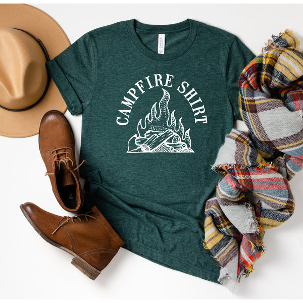 Campfire Shirt Graphic Tee