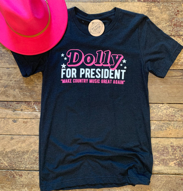 Dolly For President Graphic Tee