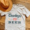 Cowboys and Beer Graphic Tee